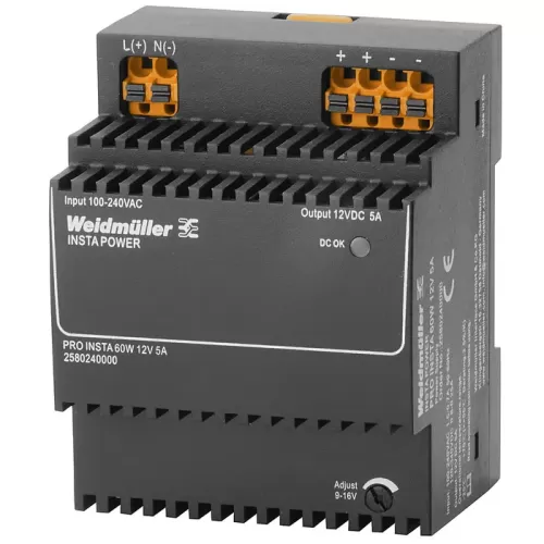 2580240000 12VDC 5A 60W PRO INSTA Switch Mode Power Supply